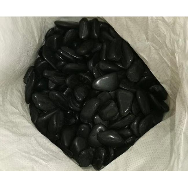 Black pebble stone